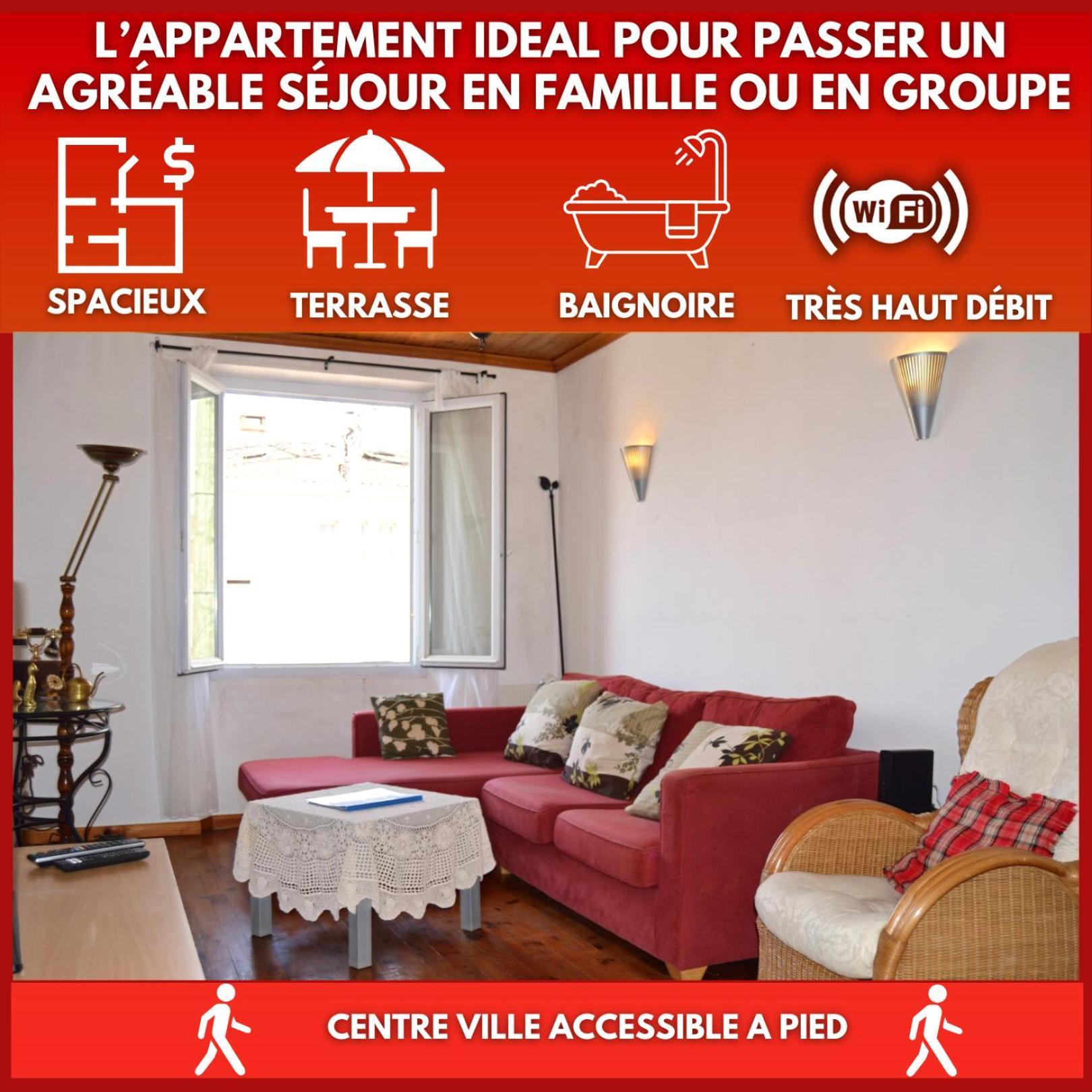 Comme Chez Mamie Albi - Terrasse - Proche Centre Lejlighed Eksteriør billede